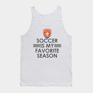 Soccer in my favorite season Tank Top